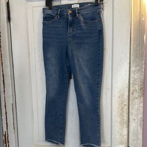 Nicole Miller Soho High Rise Skinny Jeans - Classic Blue